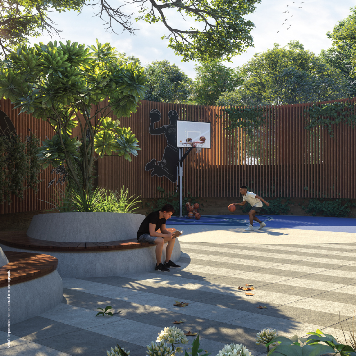 sitting area